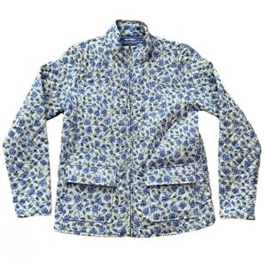 Bagatelle Blue Floral Quilted Jacket